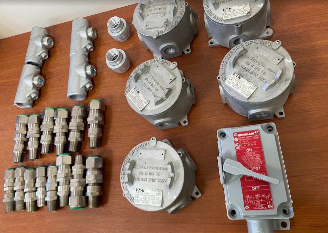 Equipos y dispositivos eléctricos certificados para áreas clasificadas Ex