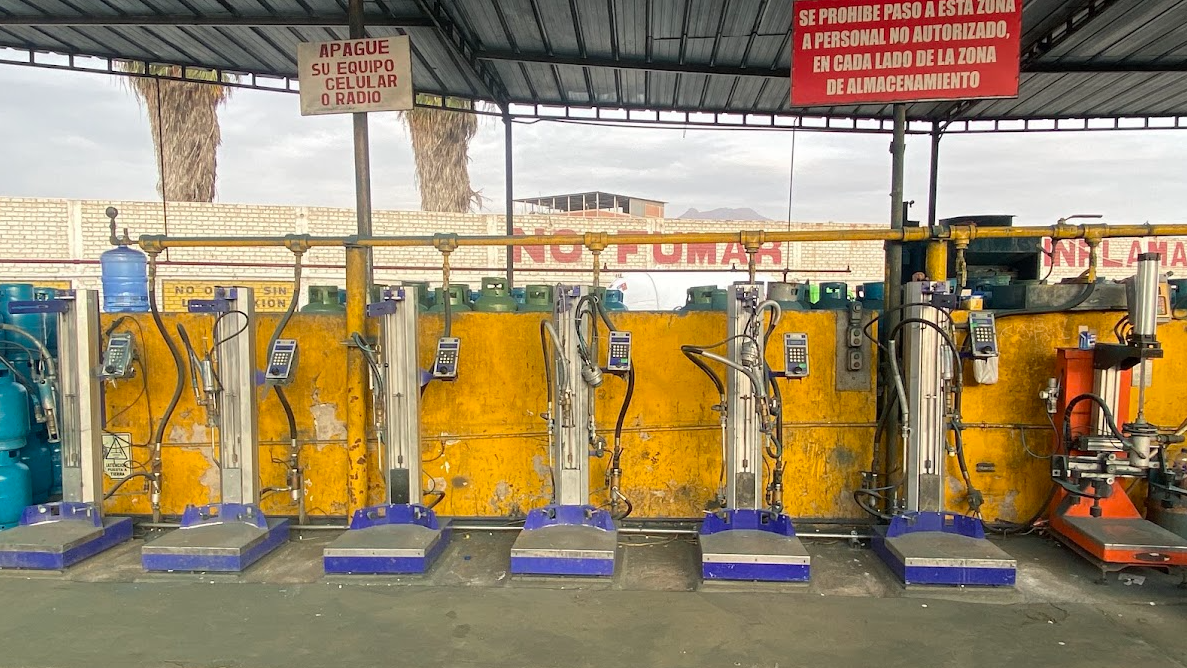 Balanzas llenadoras de GLP instaladas en planta